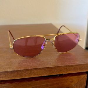 Vintage Authentic Cartier Love Santos Sunglasses